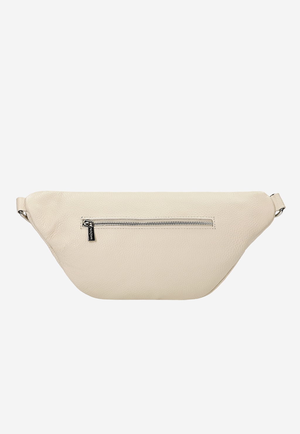 Velká béžová kožená ledvinka 80195-44 Widok 4