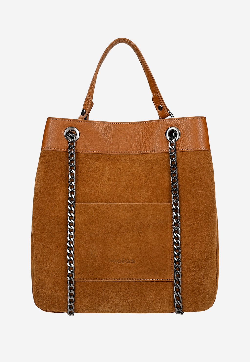 Torebka z łańcuszkowym paskiem i kieszenią z logo 8901-74 Widok 1