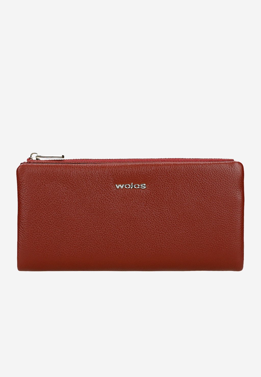 Bordowy portfel damski z klapką na magnesy 91126-55 Widok 1