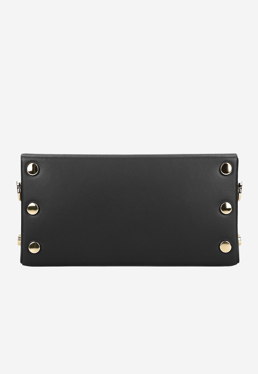 Czarna wizytowa torebka damska ze skóry licowej 80341-51 Widok 3