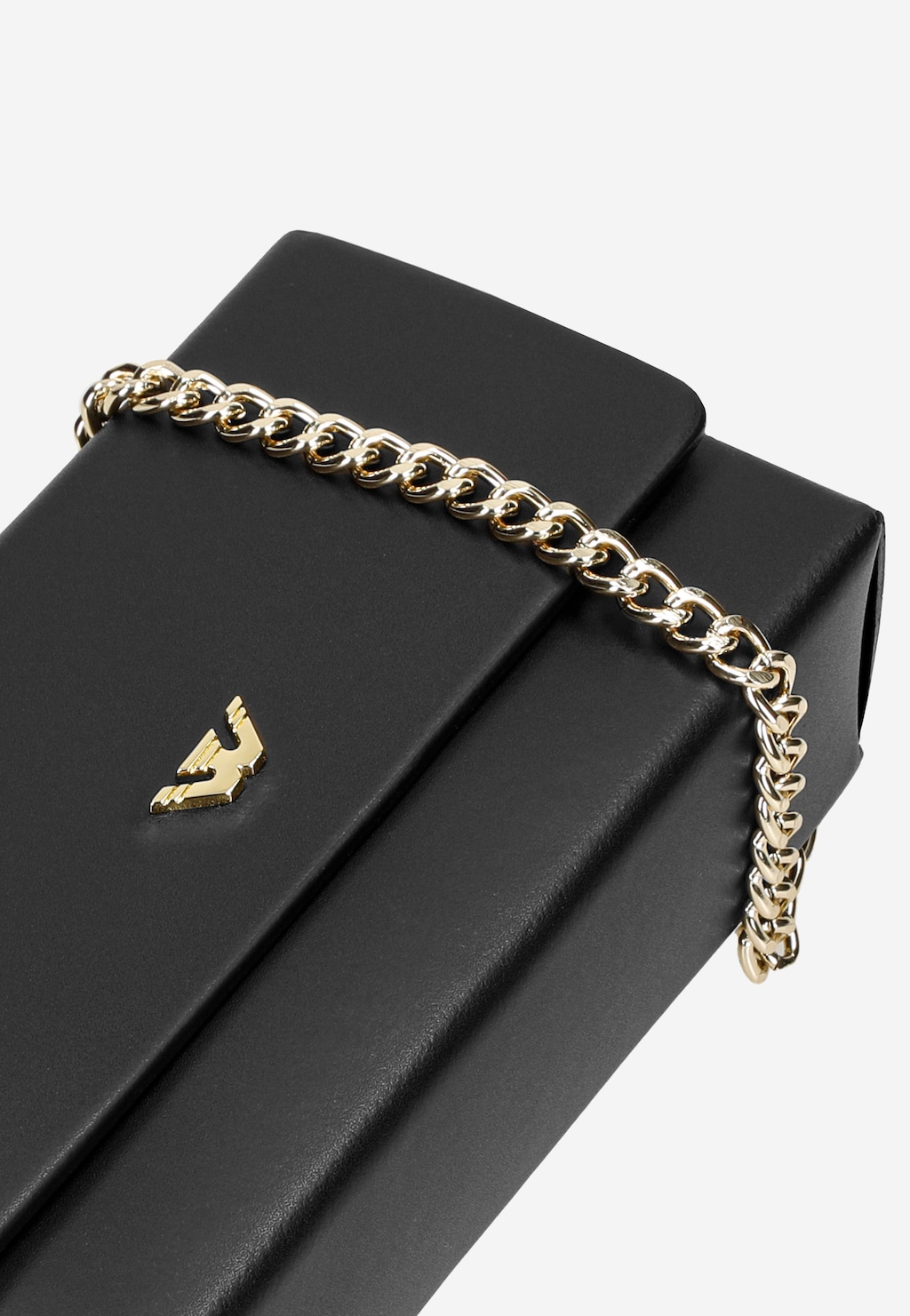 Czarna wizytowa torebka damska ze skóry licowej 80341-51 Widok 6