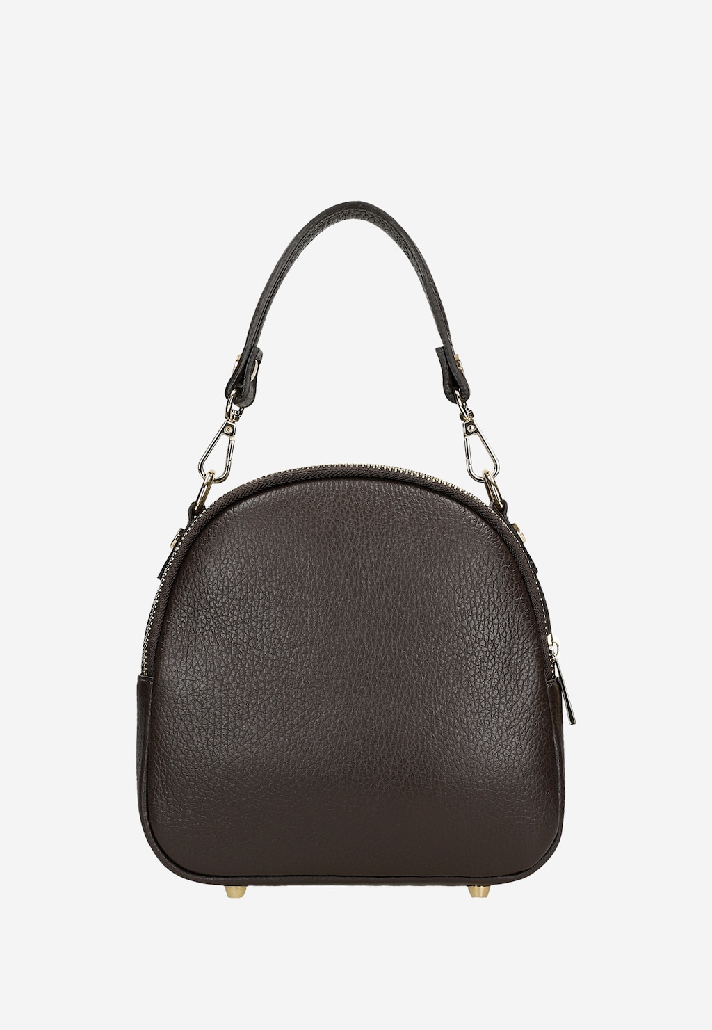 Skórzana torebka damska czekoladowy brąz 80431-52 Widok 3