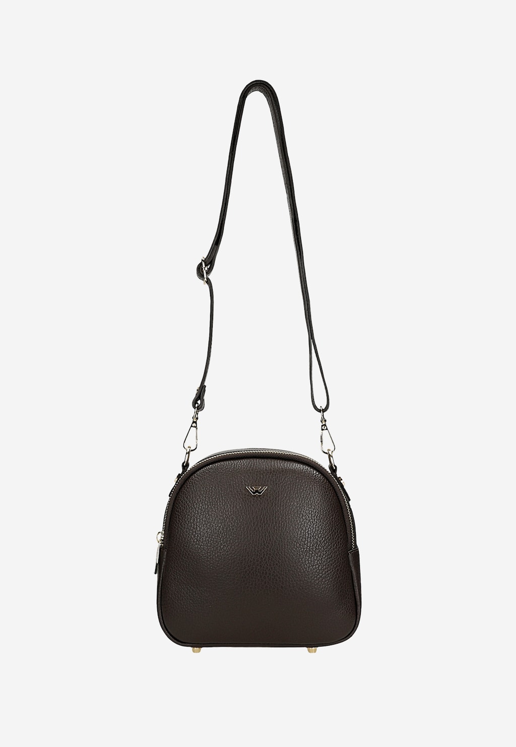 Skórzana torebka damska czekoladowy brąz 80431-52 Widok 4