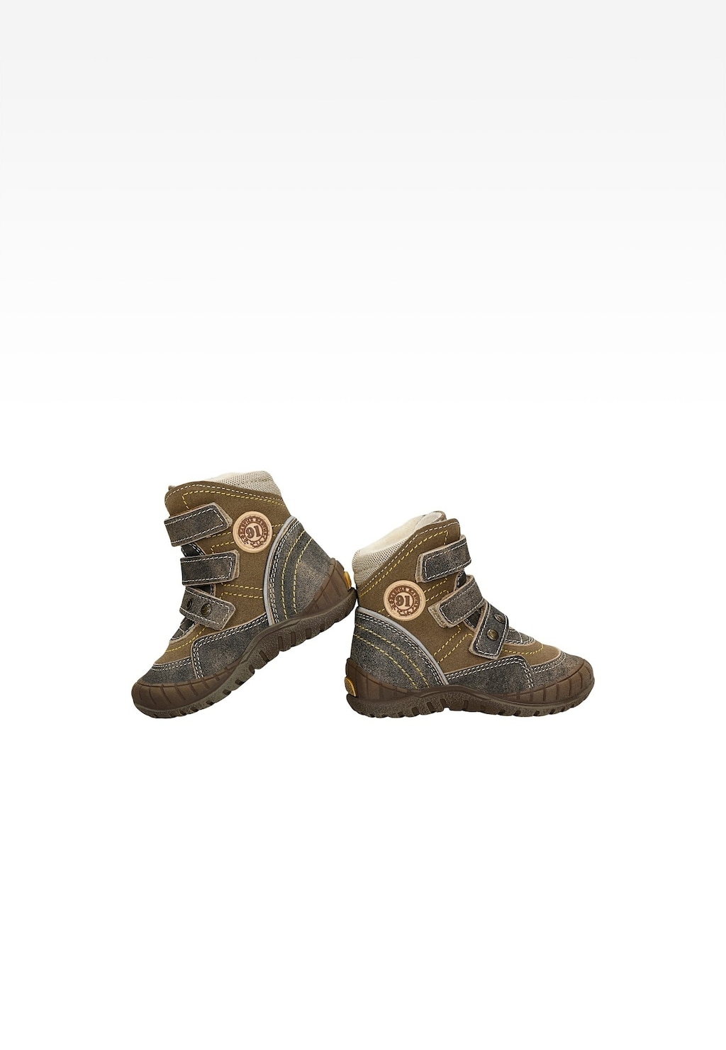 Dětské kotníčkové boty BARTEK v barvě khaki W-41497/41W Widok 4