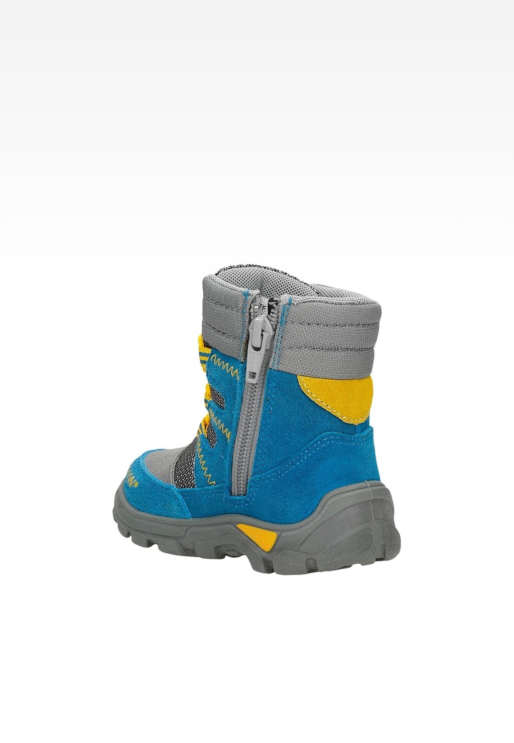 Zateplené kotníkové boty BARTEK T-51579/0TF, tyrkysově-šedé Widok 3