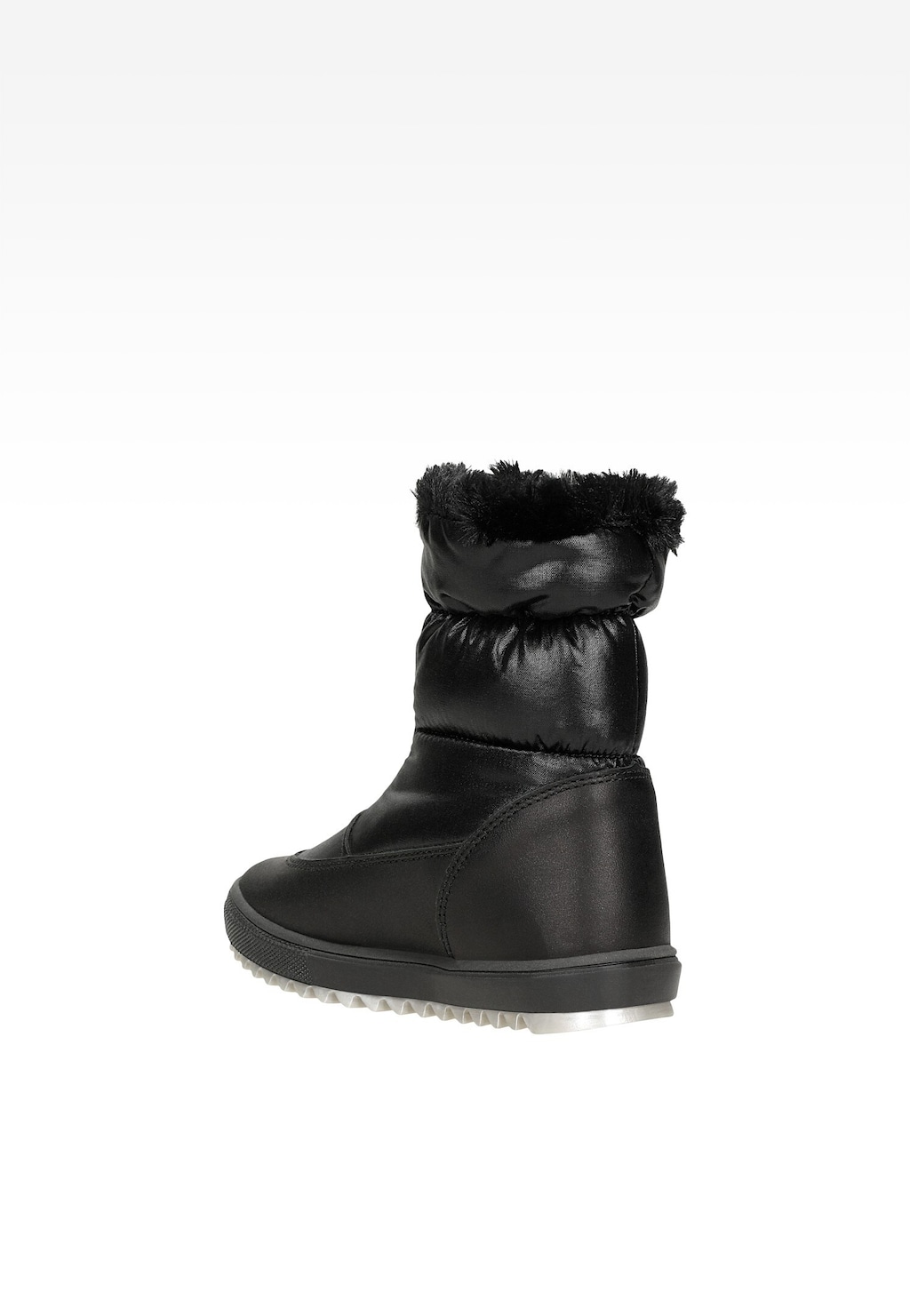 Černé ortalionové dětské sněhule BARTEK W-94405/0GB Widok 3