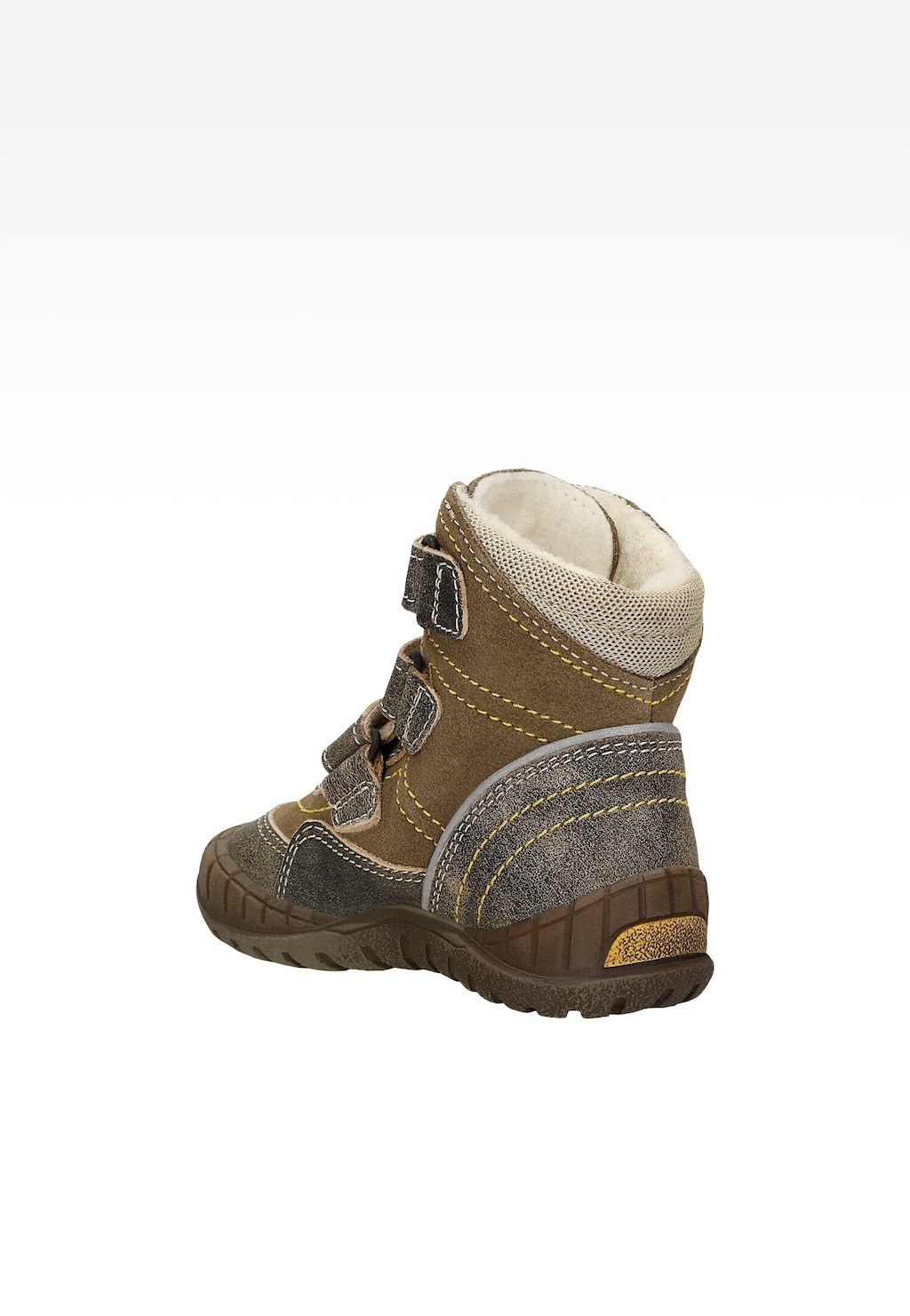 Dětské kotníčkové boty BARTEK v barvě khaki W-41497/41W Widok 3