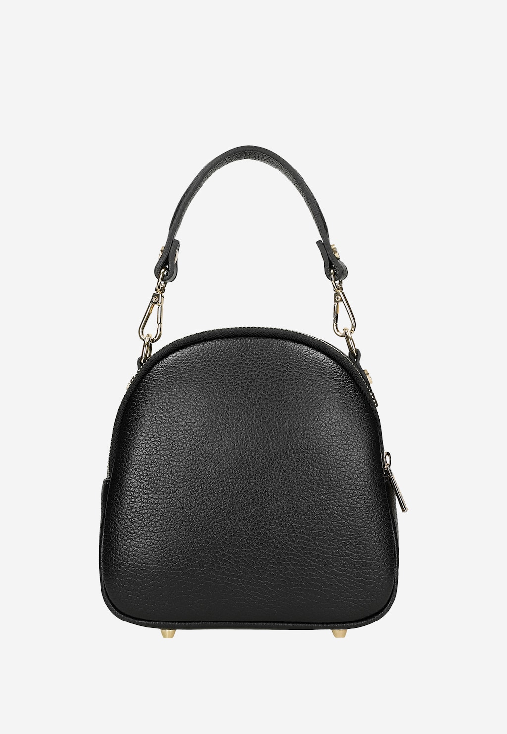 Skórzana czarna torebka damska 80431-51 Widok 3