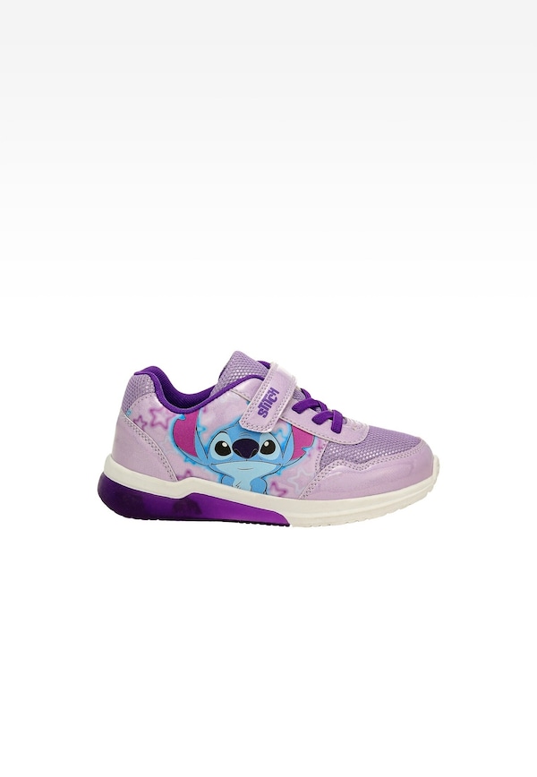 Fioletowe błyszczące sneakersy dziewczęce Stitch BARTEK 87009-16