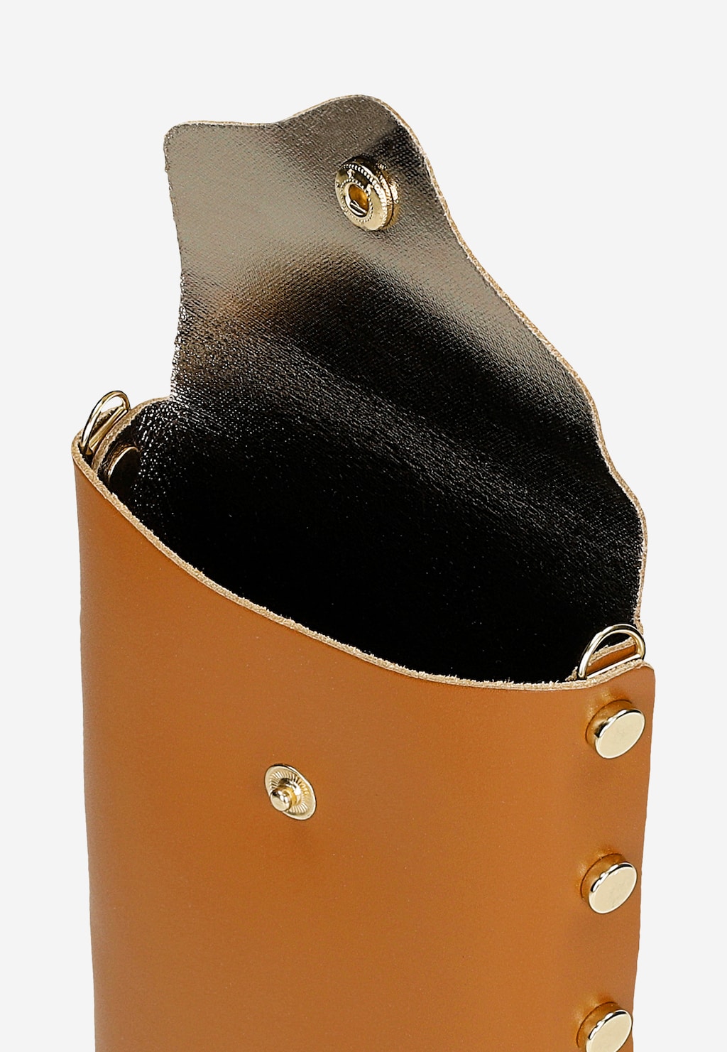 Brązowa torebka na telefon RELAKS R80302-53 Widok 5