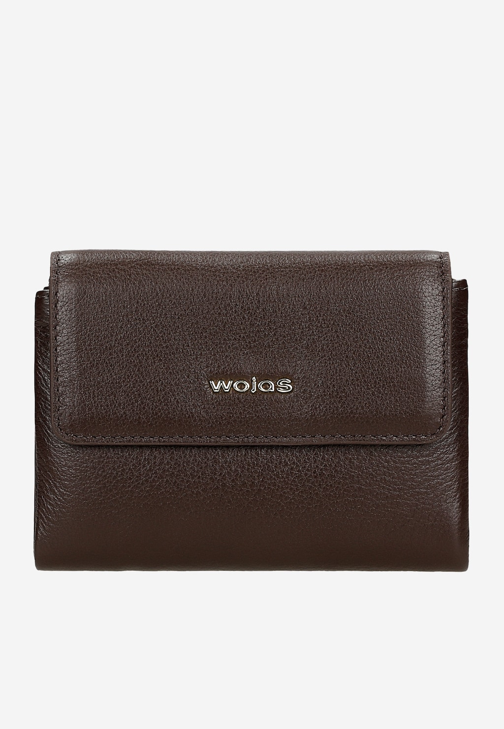 Czekoladowy portfel damski ze skóry naturalnej 91125-52 Widok 1