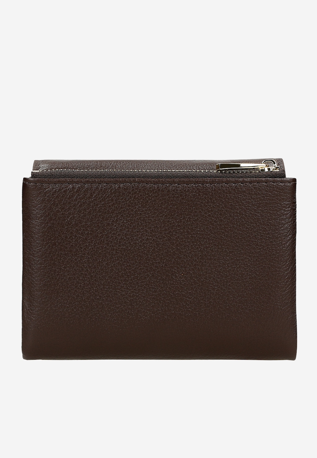 Czekoladowy portfel damski ze skóry naturalnej 91125-52 Widok 3