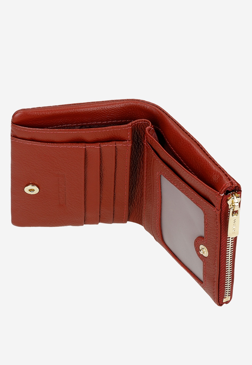 Bordová elegantní dámská peněženka 91127-56 Widok 6