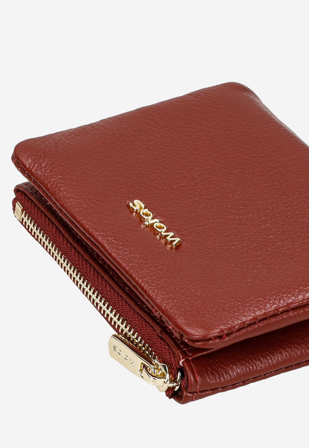 Bordová elegantní dámská peněženka 91127-56 Widok 7