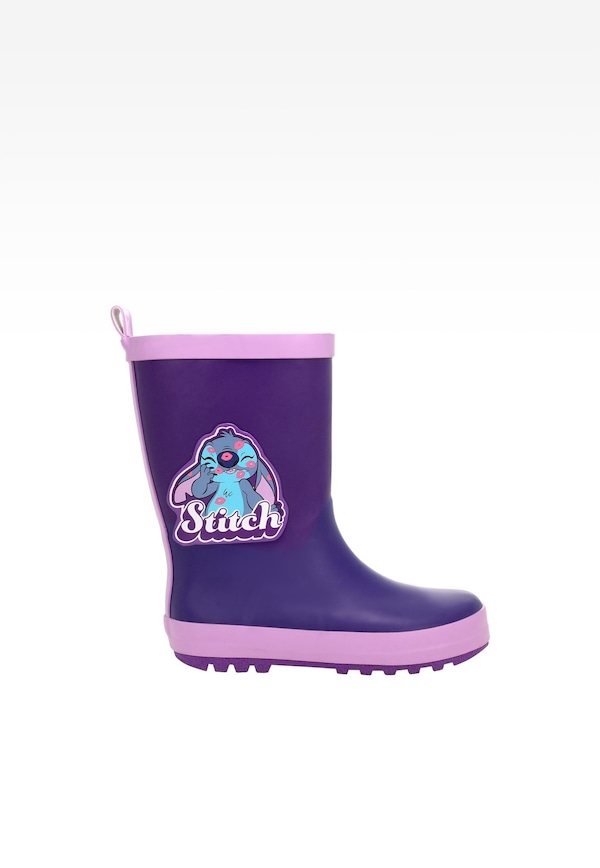 Fioletowe kalosze dziewczęce Stitch | Lilo & Stitch BARTEK 86700-16