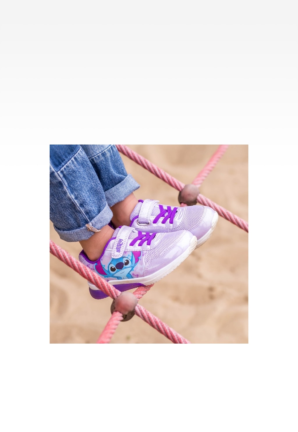 Fialové lesklé dívčí tenisky Stitch BARTEK 87009-16 Widok 9