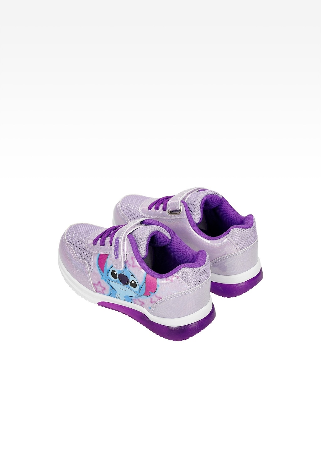 Fialové lesklé dívčí tenisky Stitch BARTEK 87009-16 Widok 6