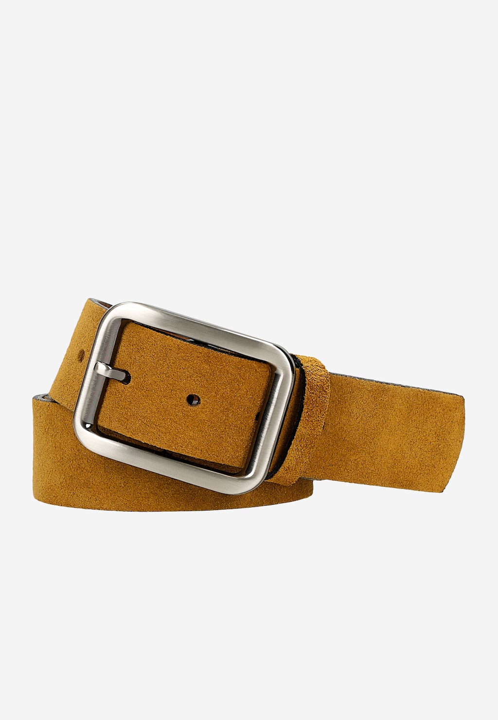 Svetlohnedý dámsky opasok so striebornou spônou 6966-63 Widok 1