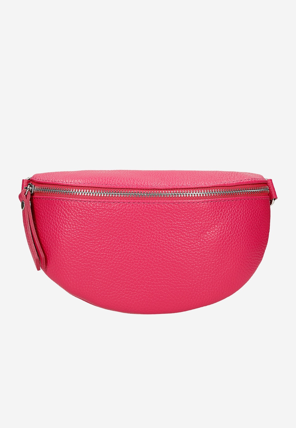 Ružová dámska ľadvinka z lícnej kože 80099-55 Widok 2