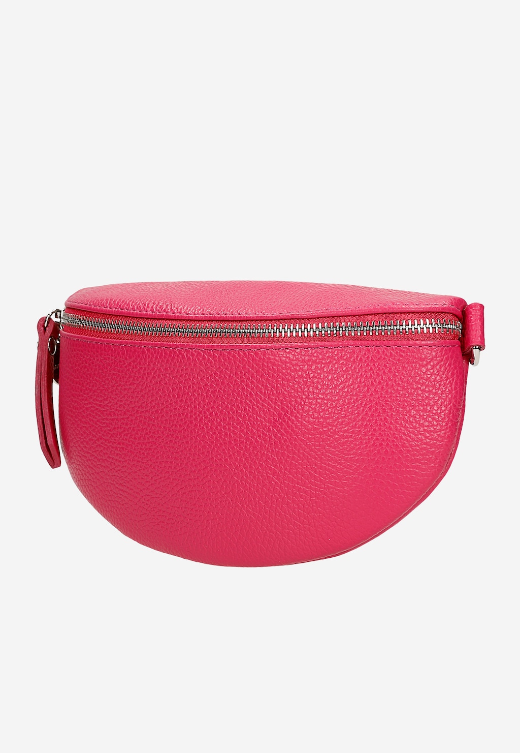 Ružová dámska ľadvinka z lícnej kože 80099-55 Widok 3