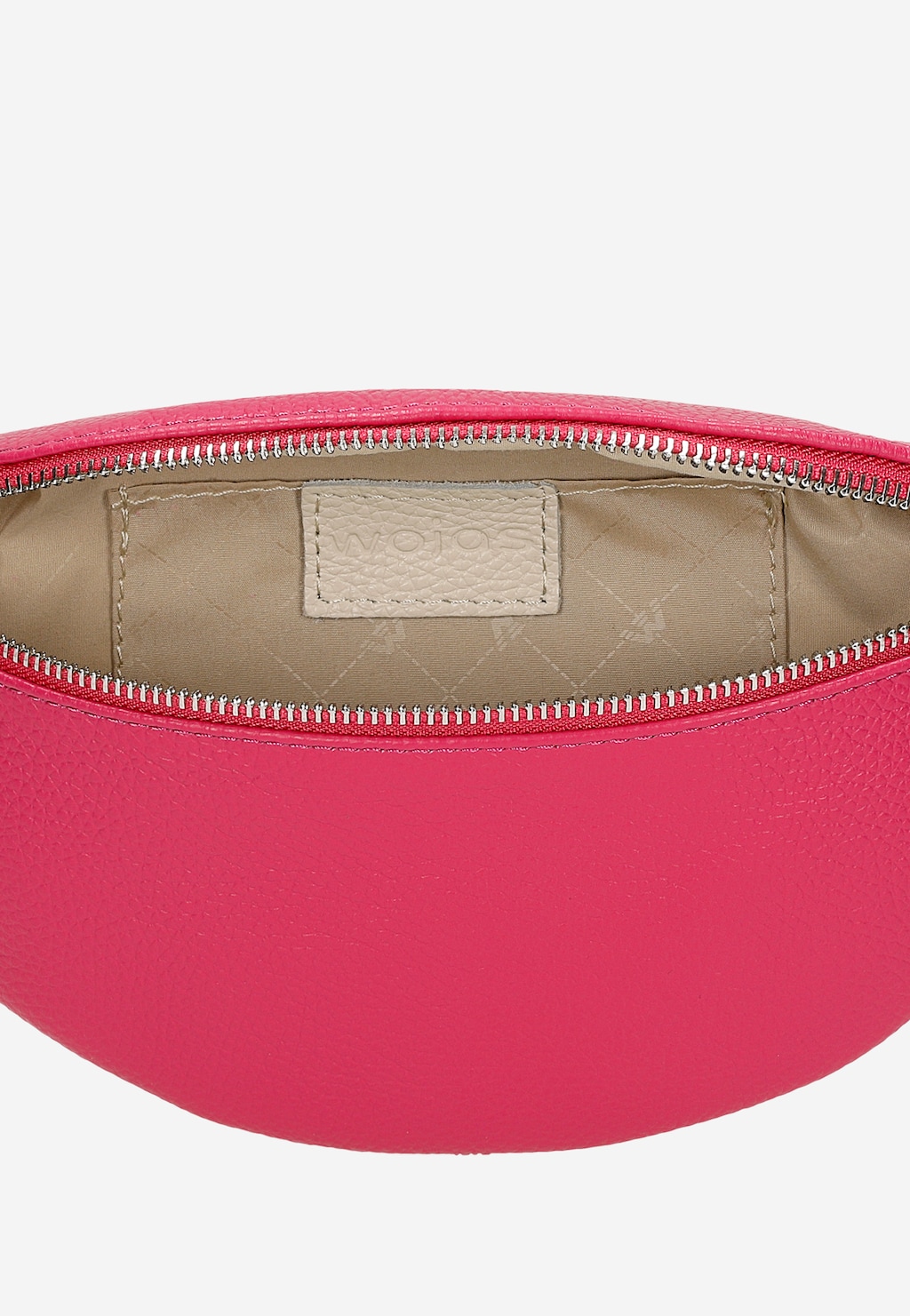 Ružová dámska ľadvinka z lícnej kože 80099-55 Widok 6