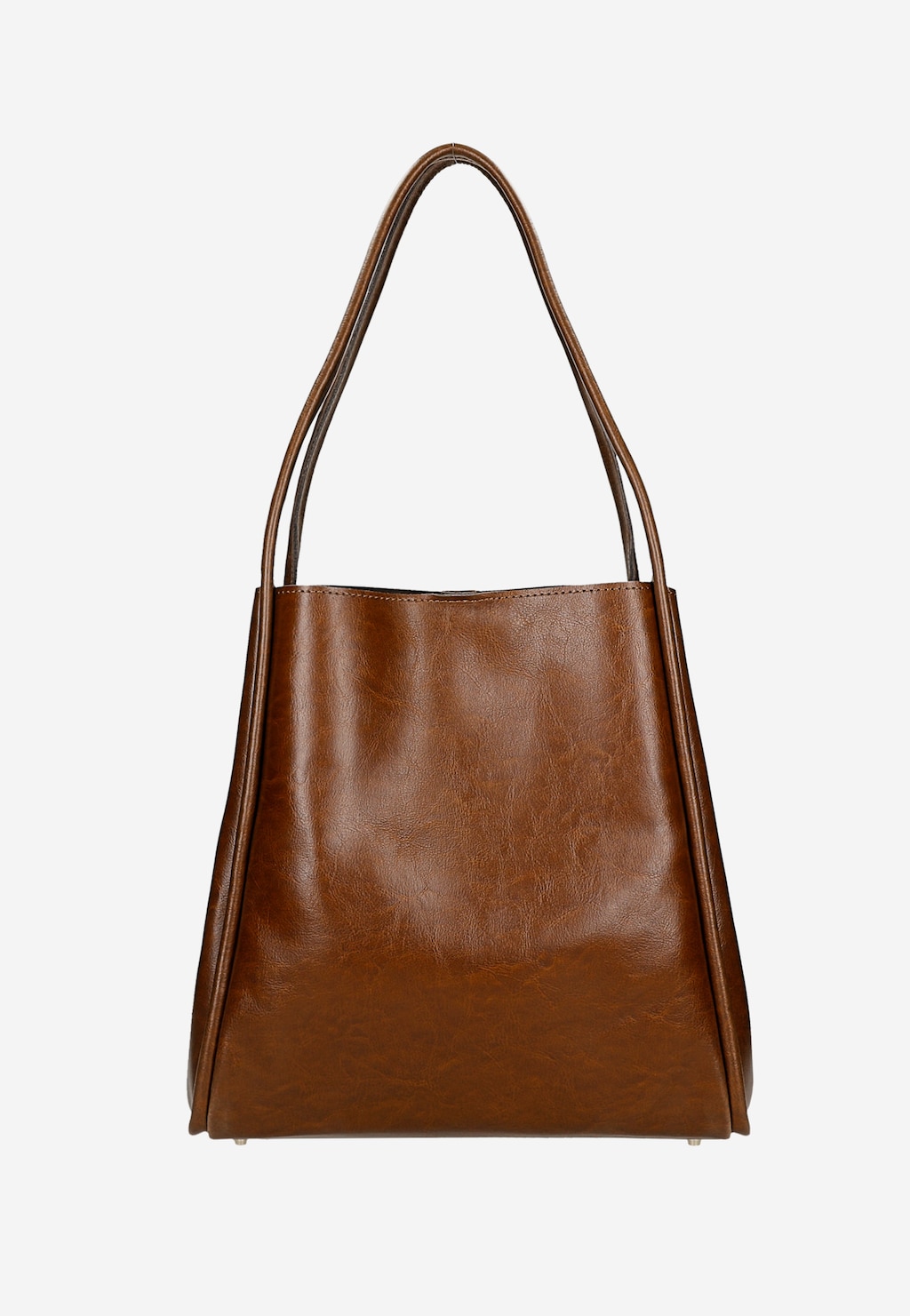 Duża brązowa torebka damska 80452-52 Widok 3