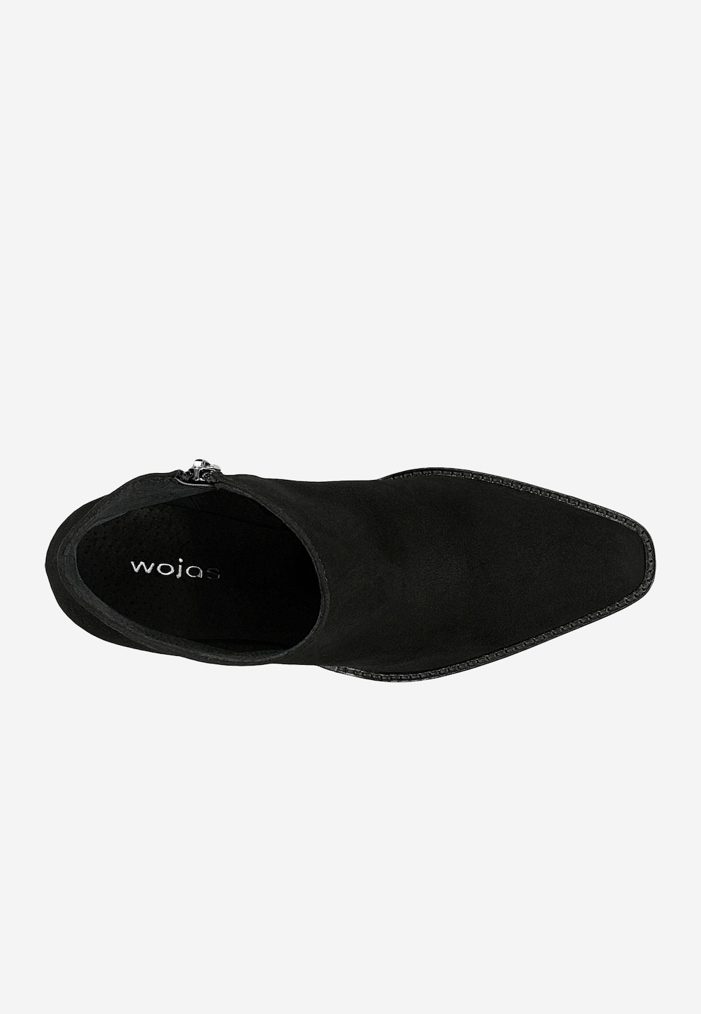 Čierne dámske kotníkové topánky Limited Edition s nízkym zvrškom 55311-61 Widok 4