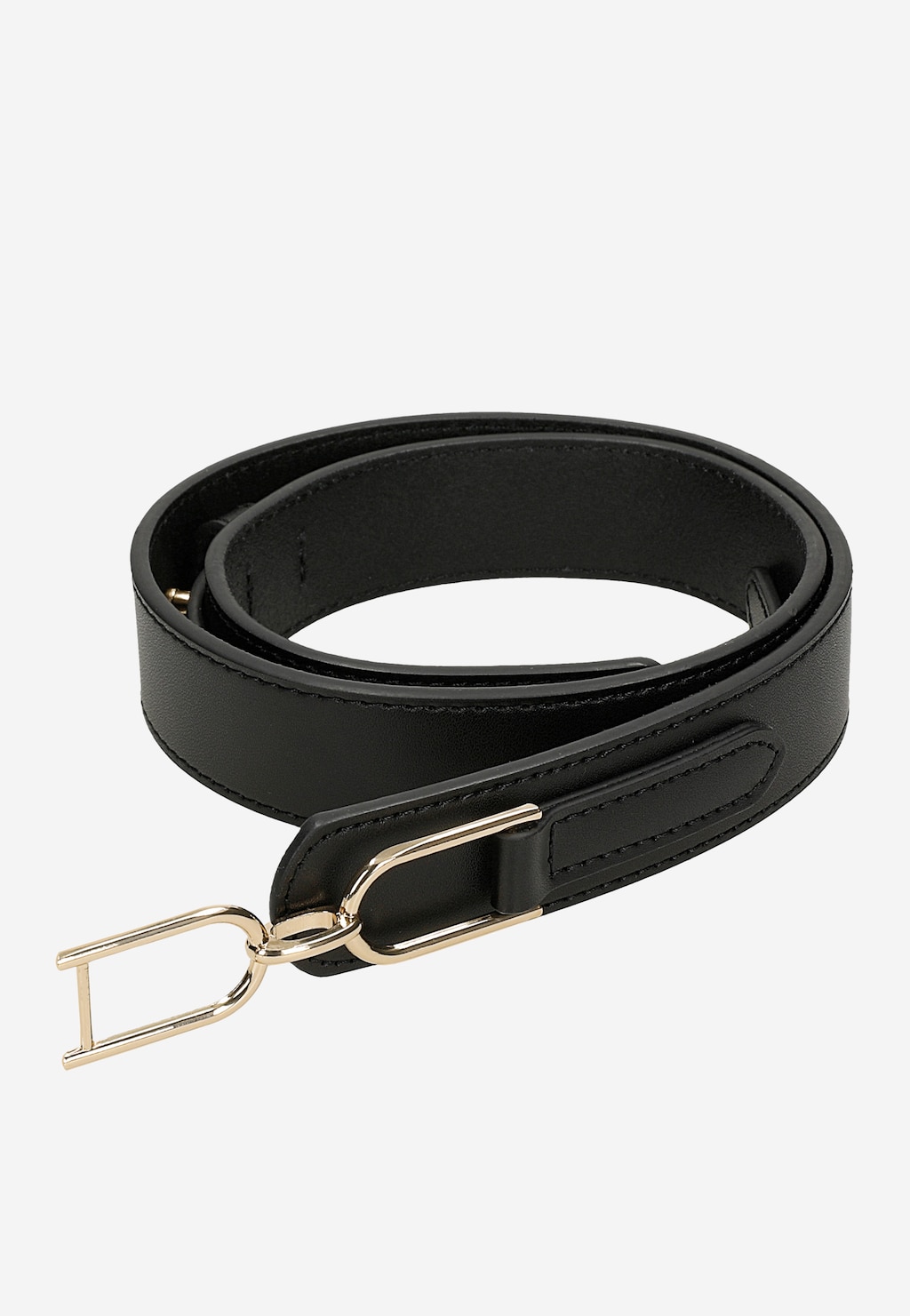 Čierny kožený dámsky opasok 93131-51 Widok 6