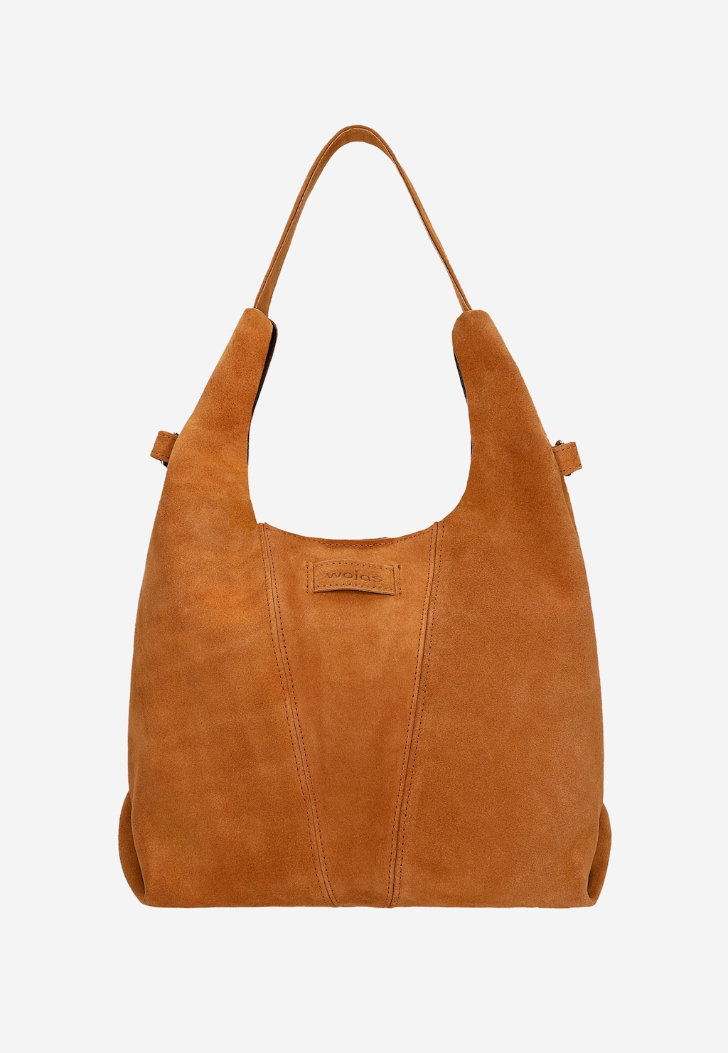 Jasnobrązowa duża torebka damska ze skóry naturalnej 80446-63 Widok 2