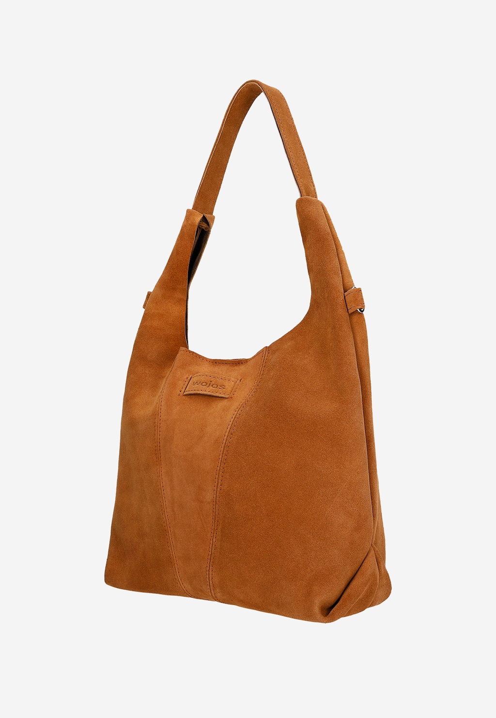 Jasnobrązowa duża torebka damska ze skóry naturalnej 80446-63 Widok 4