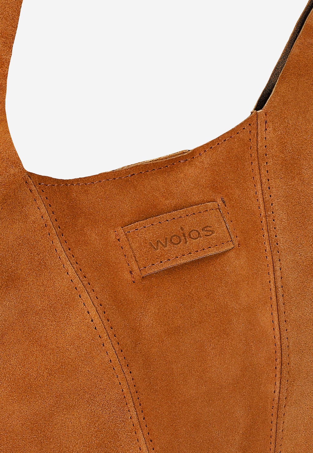 Jasnobrązowa duża torebka damska ze skóry naturalnej 80446-63 Widok 6