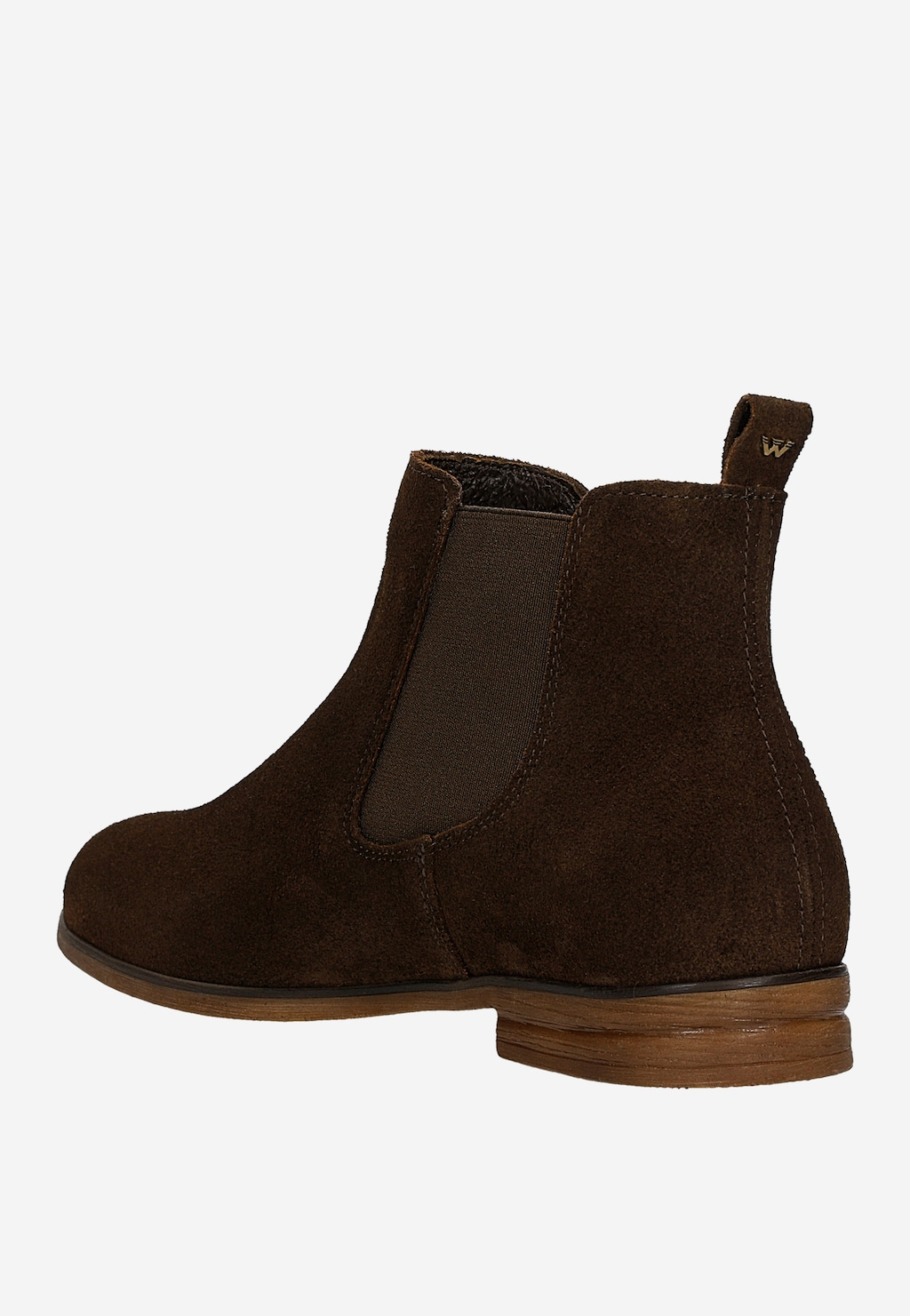 Tmavohnedé dámske členkové topánky 9503-72 Widok 4