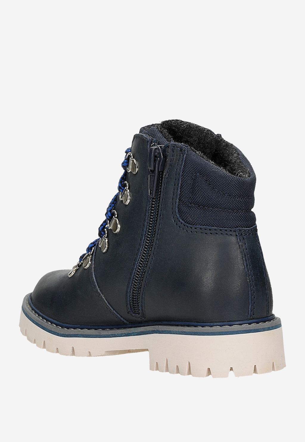 Zateplené kotníkové topánky BARTEK 24764/0P-BAP, tmavo modrá Widok 4