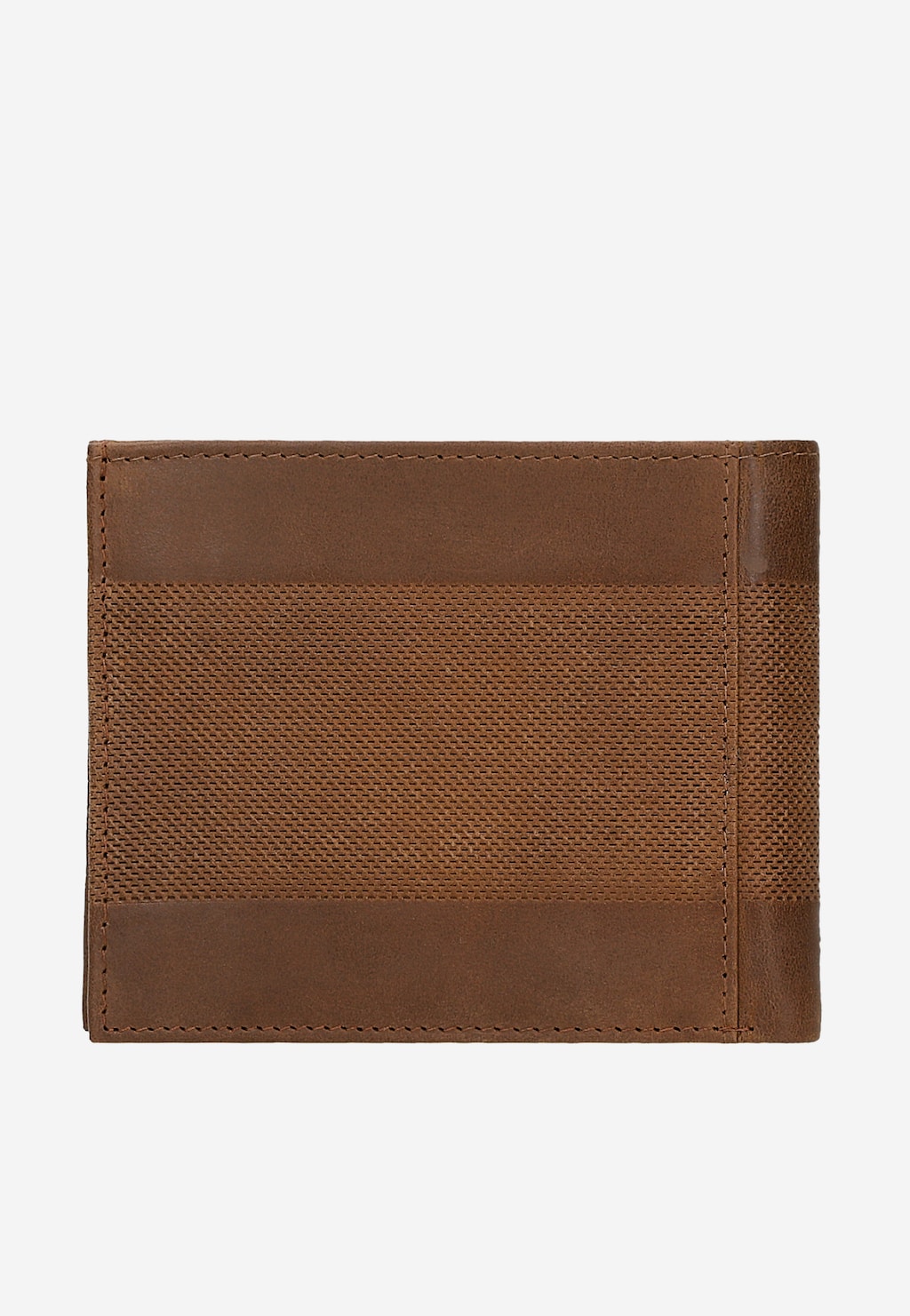 Duży brązowy portfel męski z tłoczeniem 91080-93 Widok 4