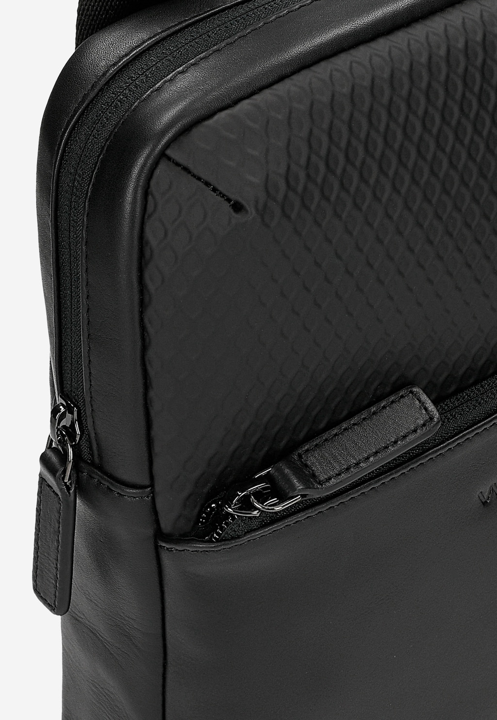 Malá černá pánská taška přes rameno 90023-81 Widok 7