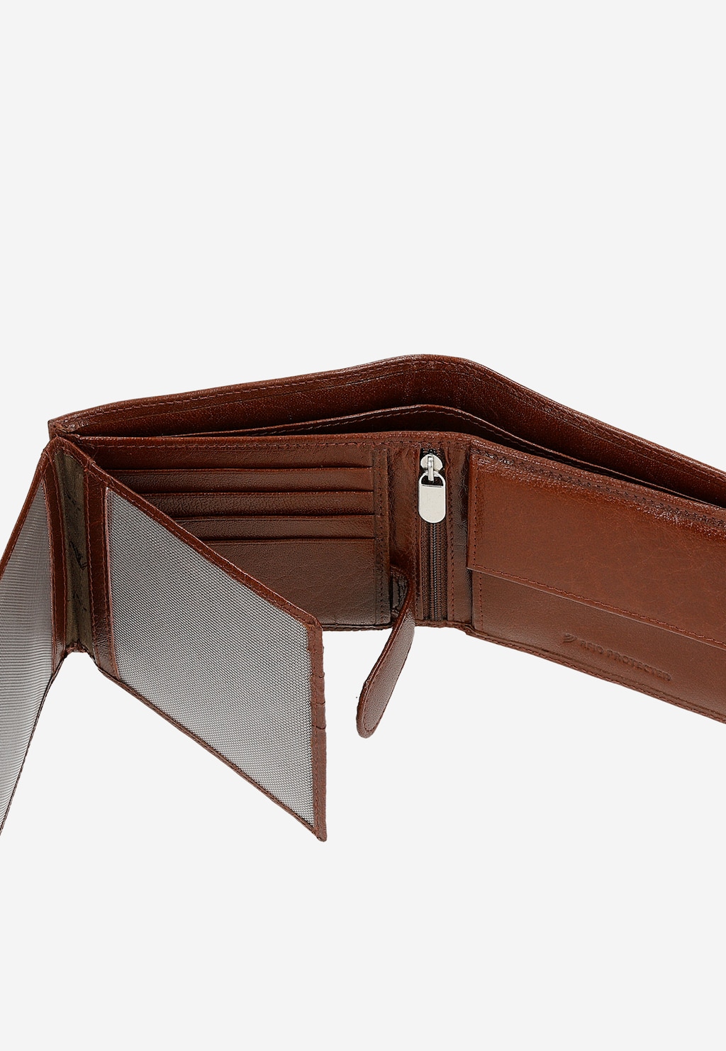 Brązowy portfel męski ze skóry naturalnej 8938-52 Widok 6