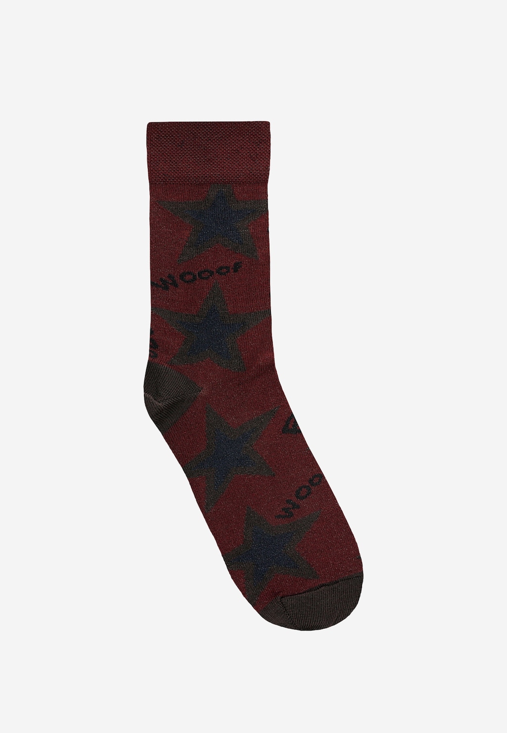 Skarpety z motywem buldogów i napisem wooof 97079-85 Widok 3