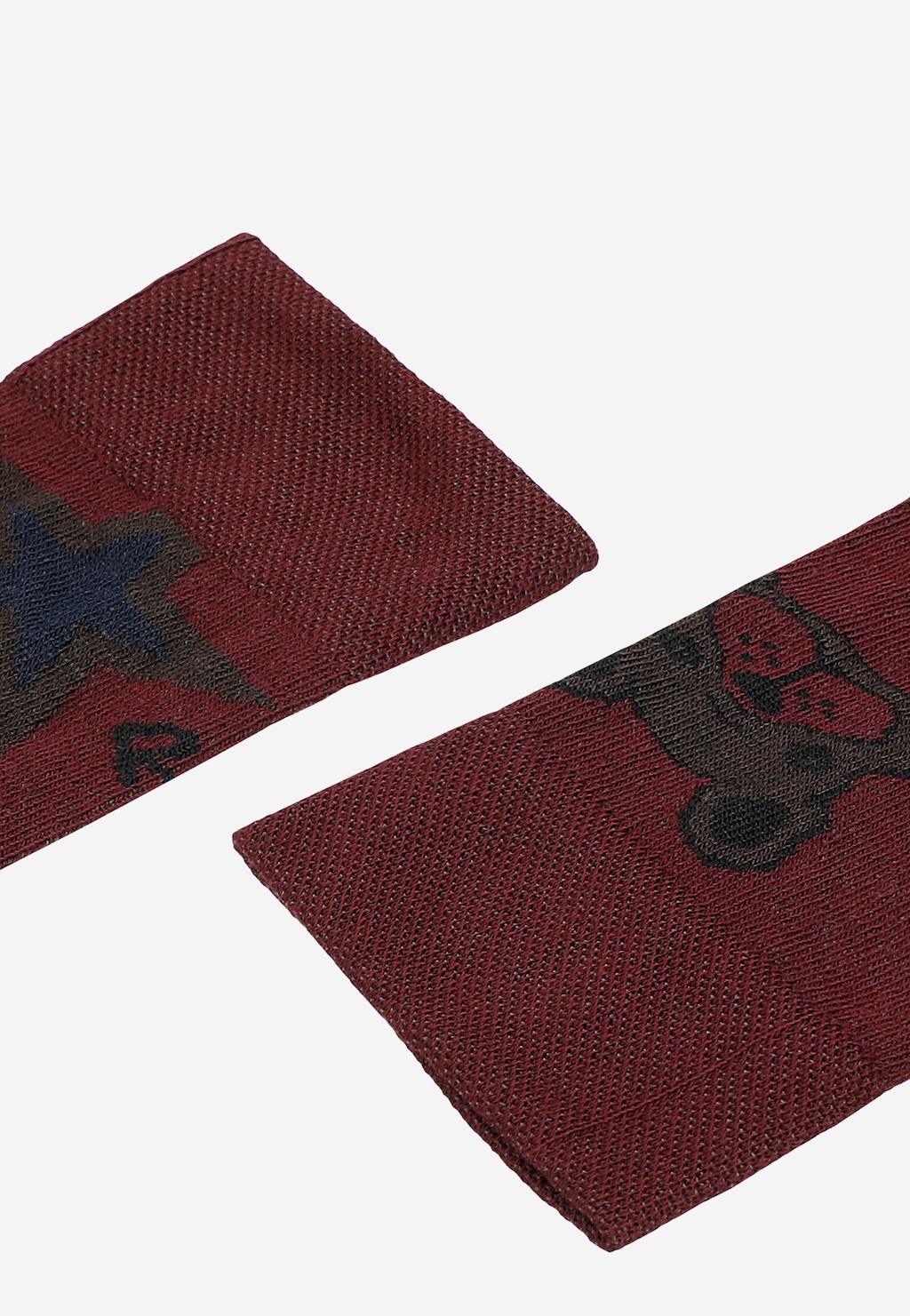 Skarpety z motywem buldogów i napisem wooof 97079-85 Widok 4