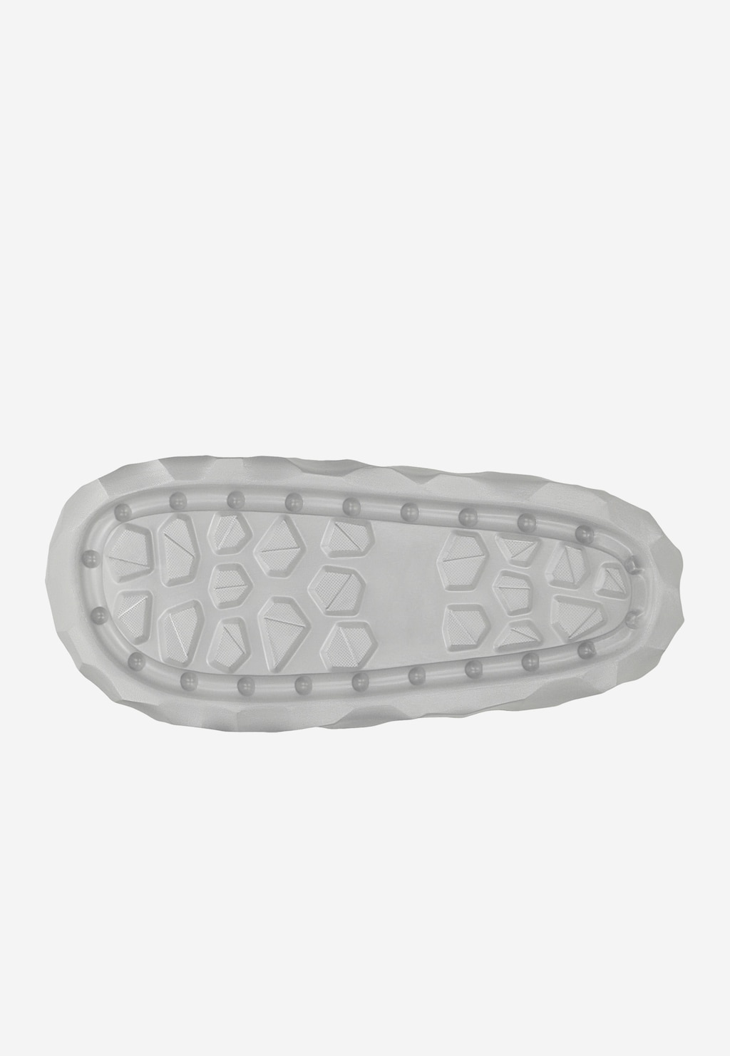 Moderné sivé šľapky s geometrickou štruktúrou RELAKS R34007-10 R34007-10 Widok 6