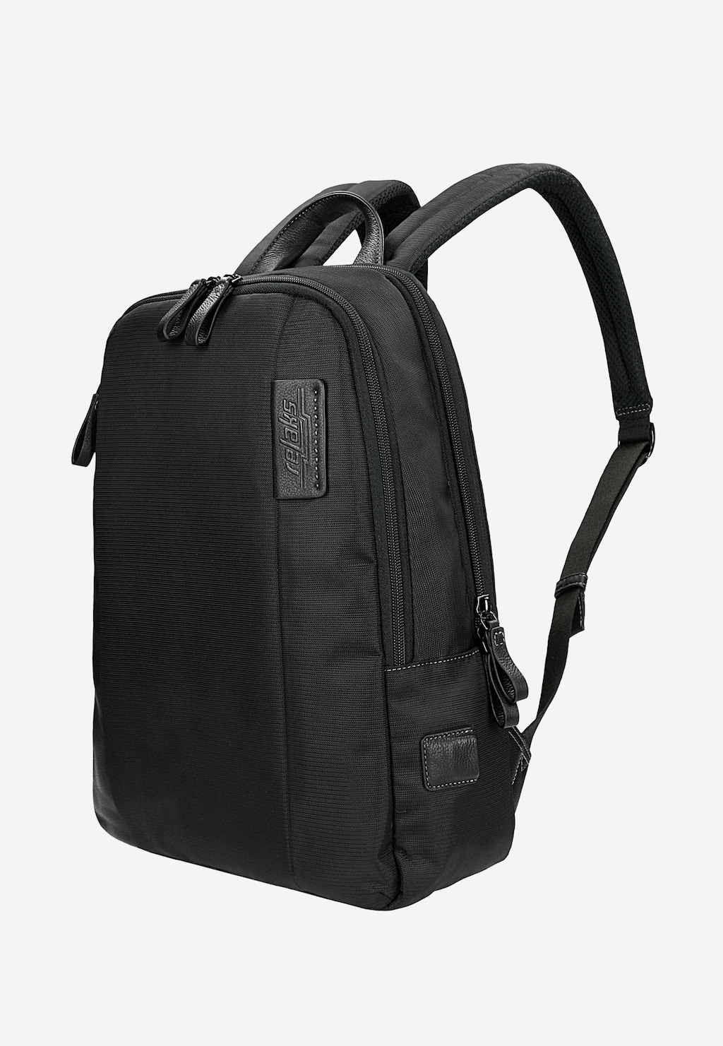 Czarny pojemny plecak RELAKS R90002-81 Widok 3