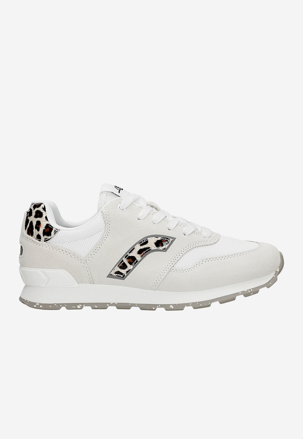 Bílé tenisky RELAKS s leopardími prvky R34202-69 Widok 2