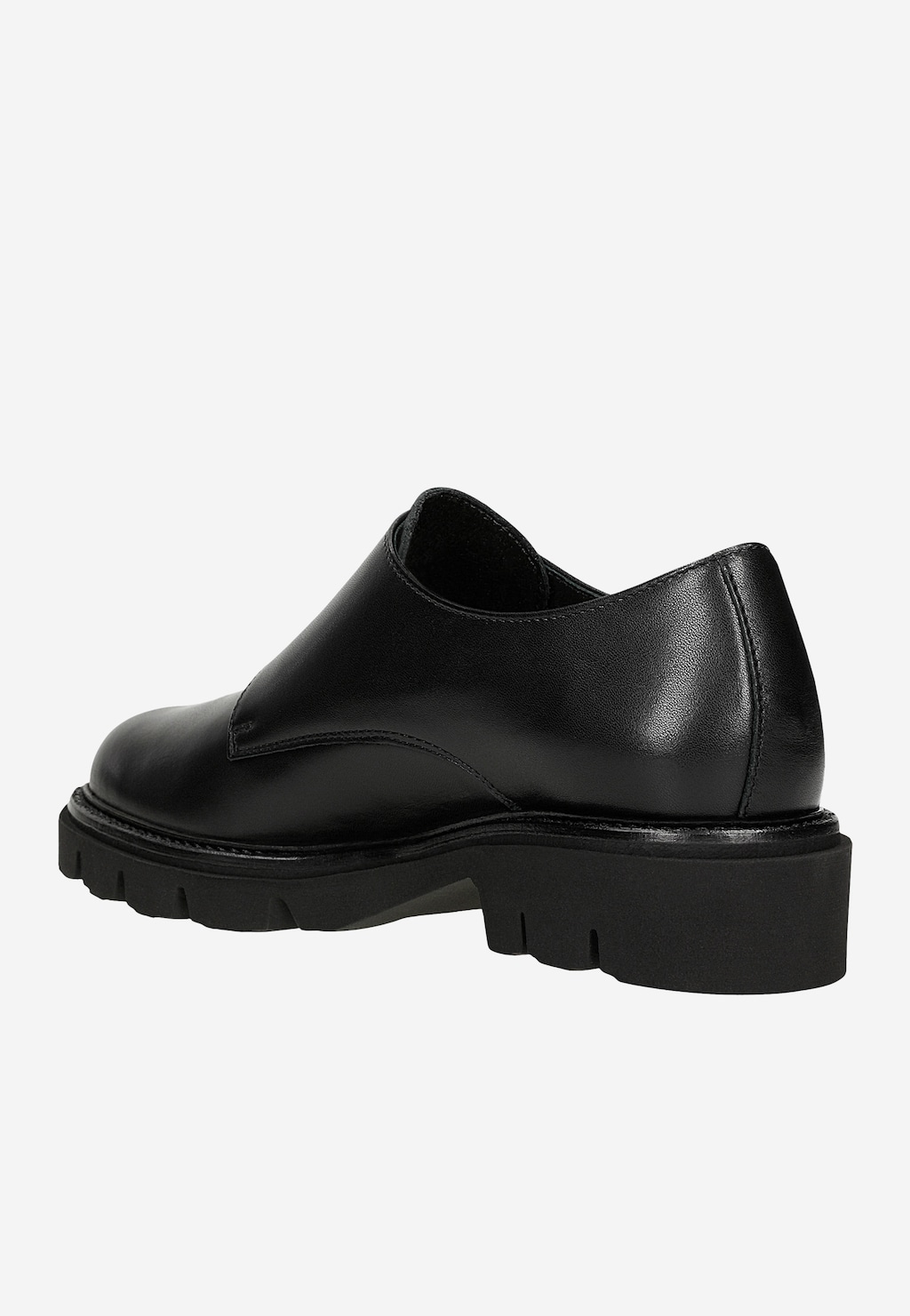 Damskie półbuty typu monk strap na traktorowej podeszwie 46363-51 Widok 4