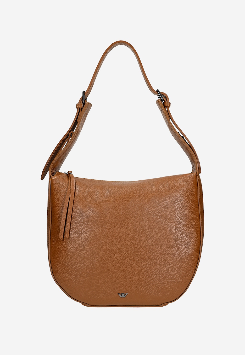 Velká hnědá kožená dámská kabelka 80367-53 Widok 2