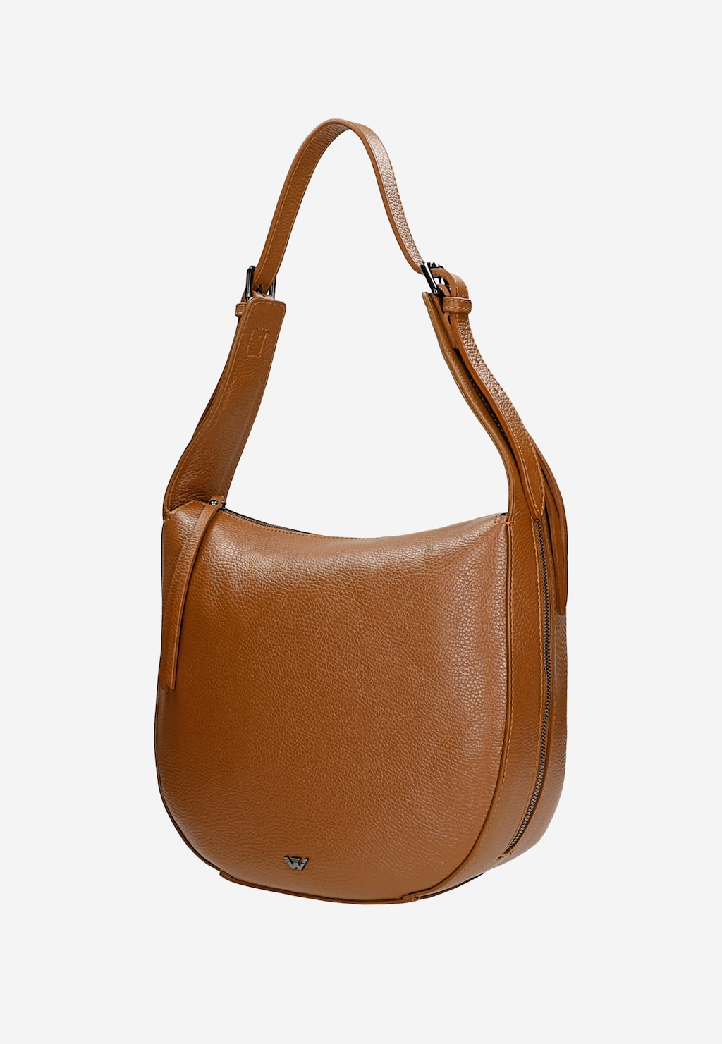 Velká hnědá kožená dámská kabelka 80367-53 Widok 3