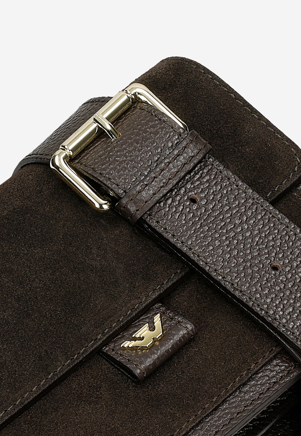 Malá hnědá dámská kabelka z kombinovaných kůží 80240-72 Widok 7