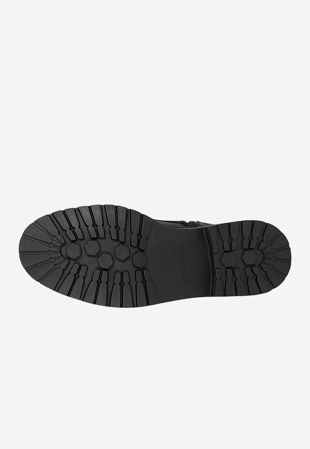 Černé dámské biker boty se zlatými detaily 64135-51 Widok 5