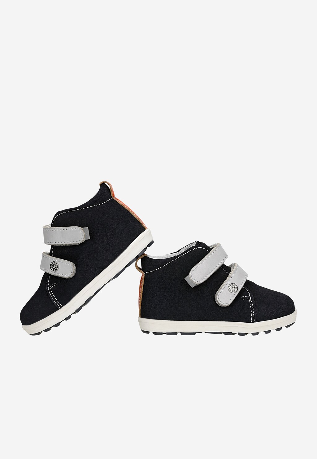 Tmavomodré členkové topánky so sivými zapínaniami BARTEK 86315-70 Widok 7