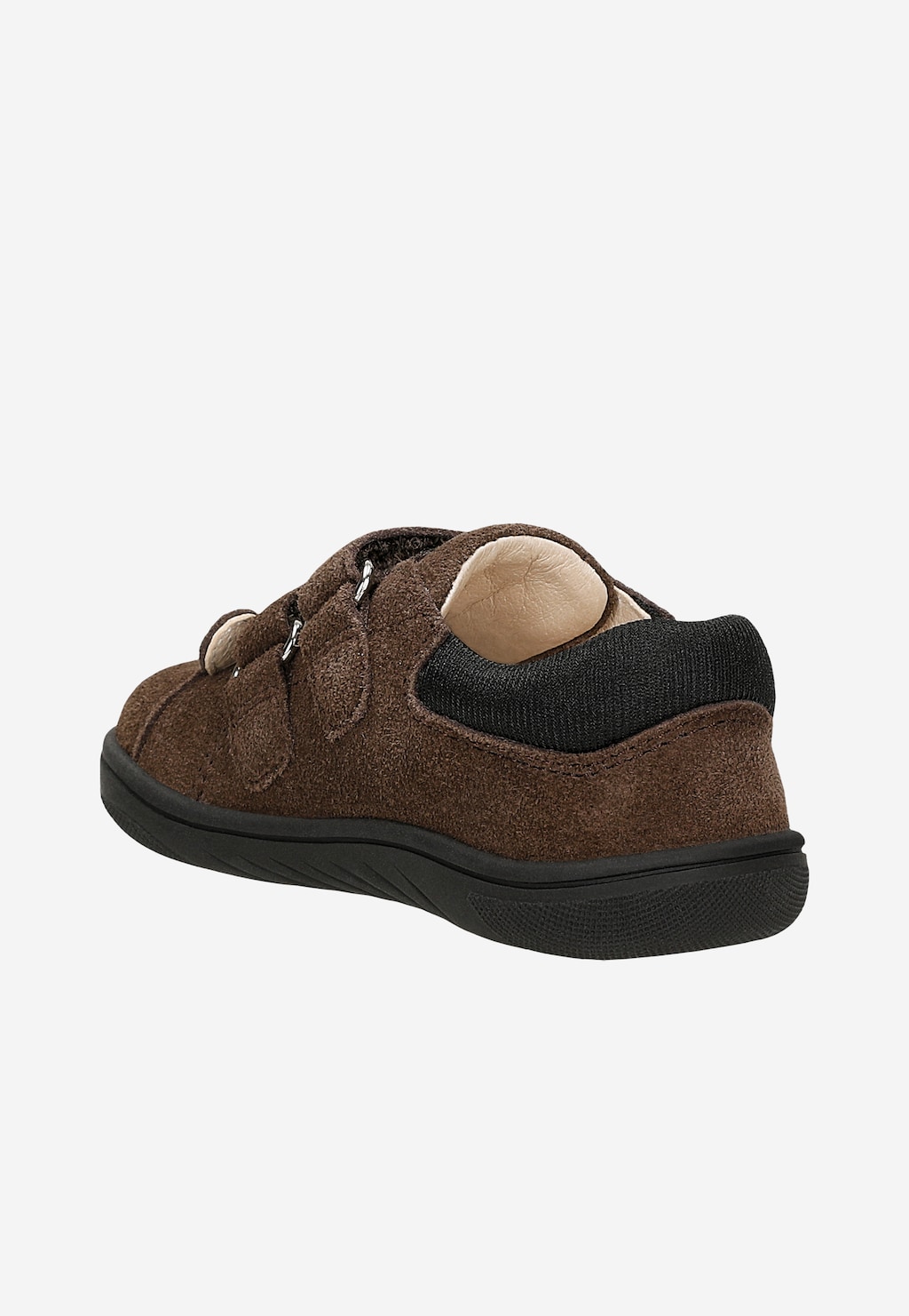 Hnědé dětské barefoot botky s medvídkem na špičce BARTEK 86006-62 Widok 4