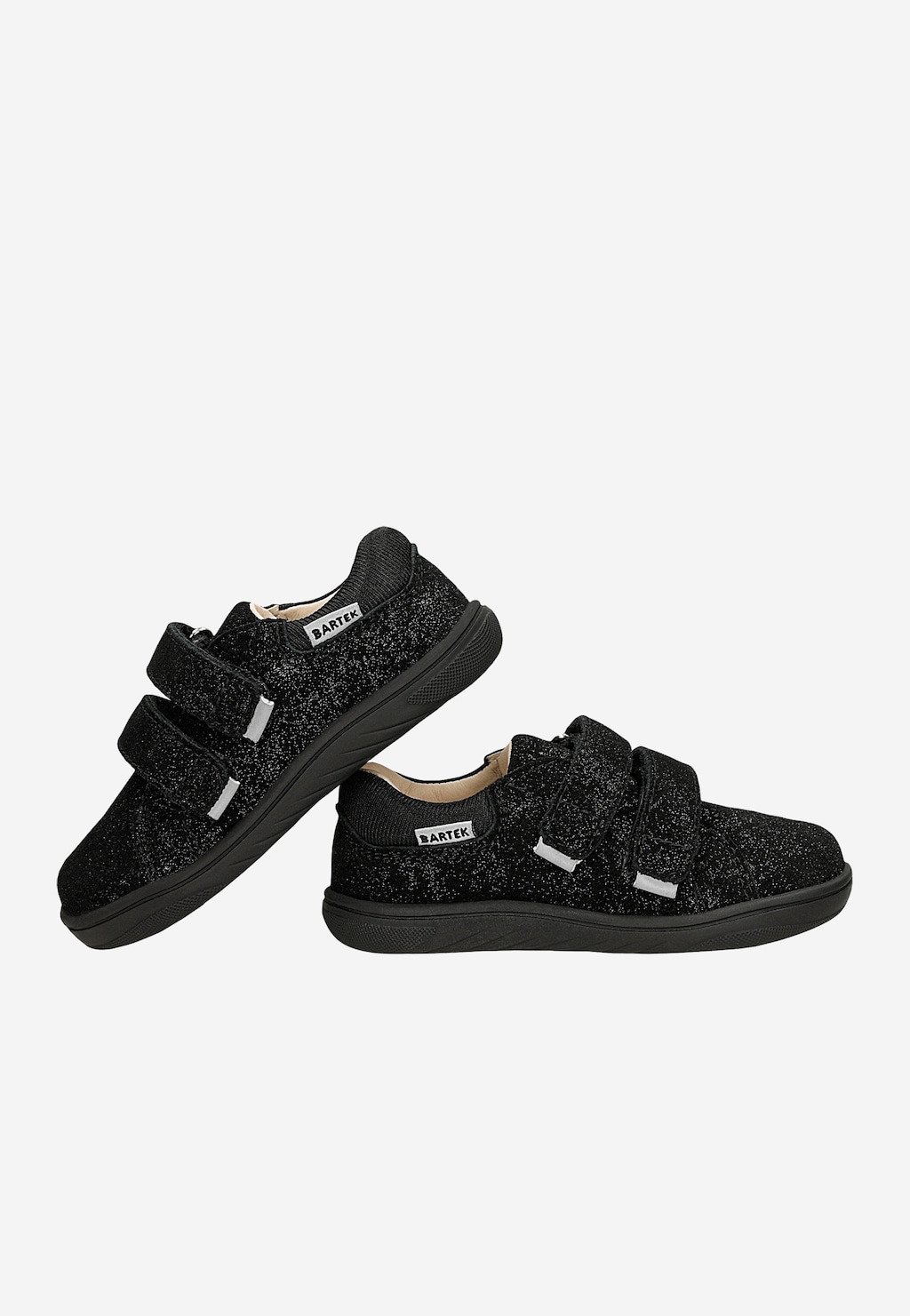Czarne błyszczące półbuty barefoot dla dziewczynki BARTEK 86003-60 Widok 6