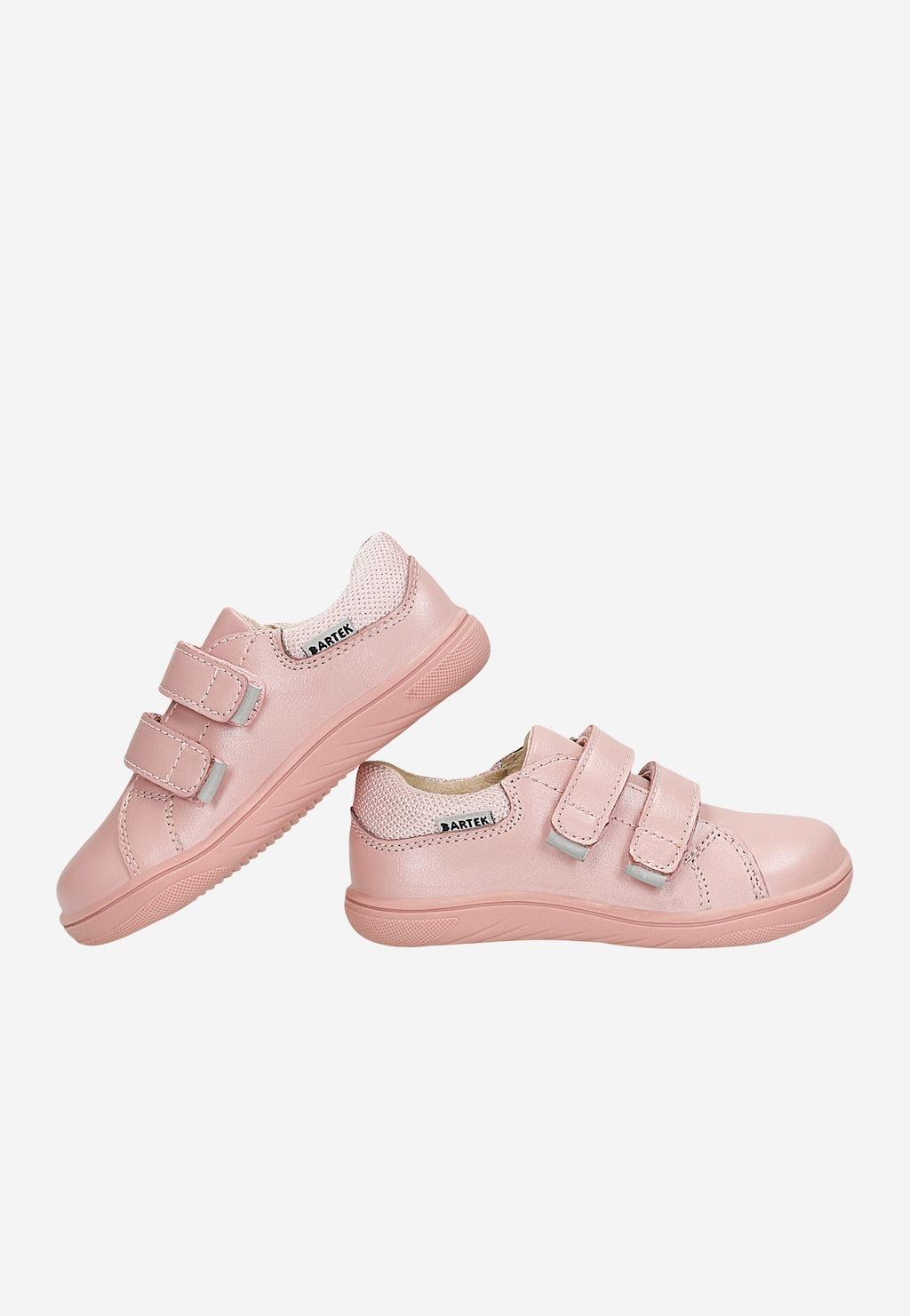 Růžové dívčí nízké barefoot boty BARTEK 86003-58 Widok 7